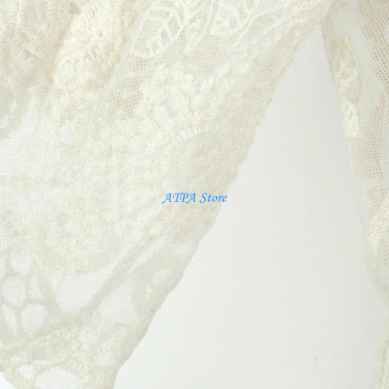 U13Cผู้หญิงฤดูร้อนลูกไม้เปิดด้ - Kimono Sheer Floral บทวิจารณ์และราคา
