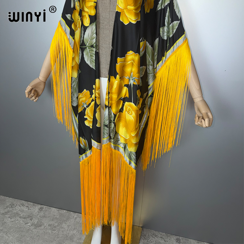 ชุดคลุมกิโมโนลายโบฮีเมียนจาก W - Cover Up Kaftan บทวิจารณ์และราคา