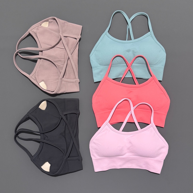 เสื้อชั้นในกีฬาแบบไร้สายสำหรับ - Crop Top Crochet บทวิจารณ์และราคา