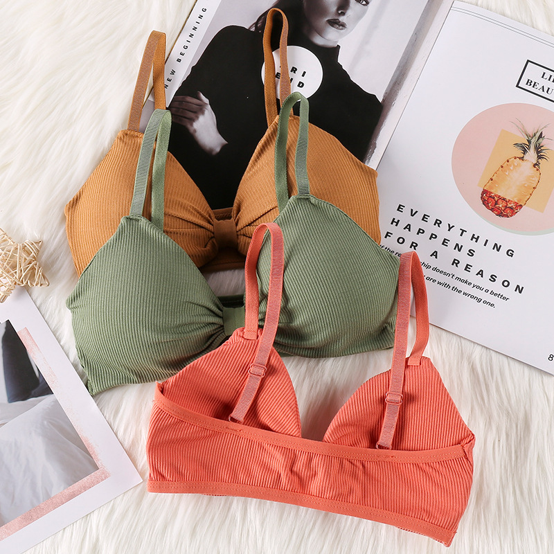 บราเซ็กซี่สำหรับผู้หญิง บราไร้ - Bralette Triangle Set บทวิจารณ์และราคา